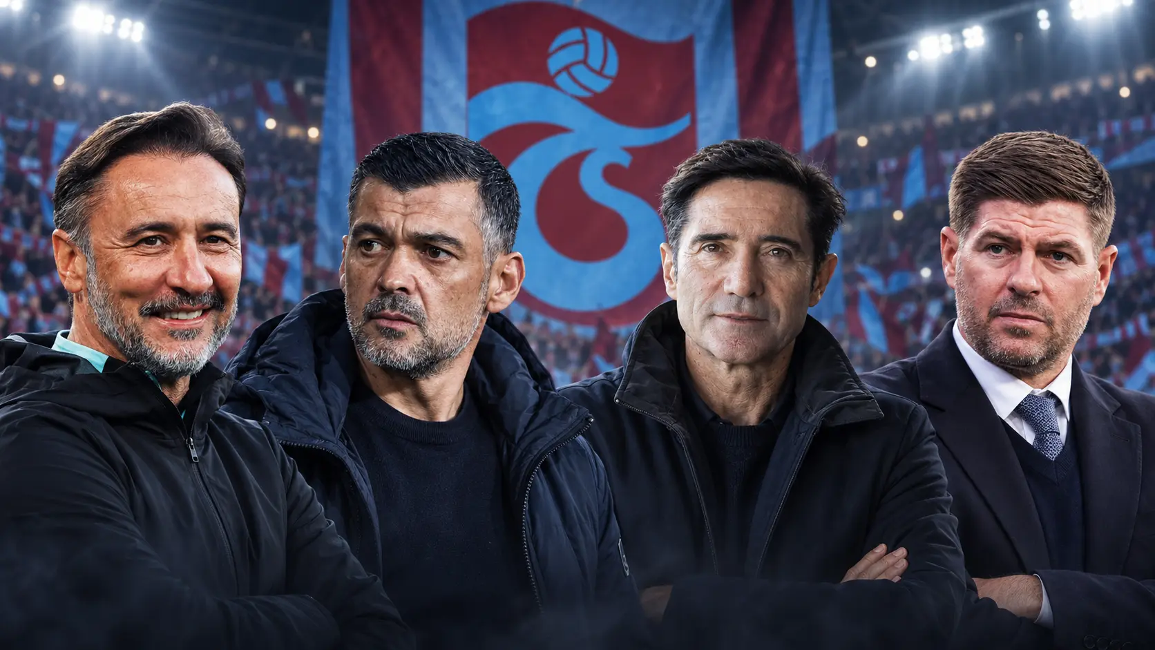 Trabzonspor’da teknik direktör adayları arasında gösterilen isimlere ilişkin haber görseli