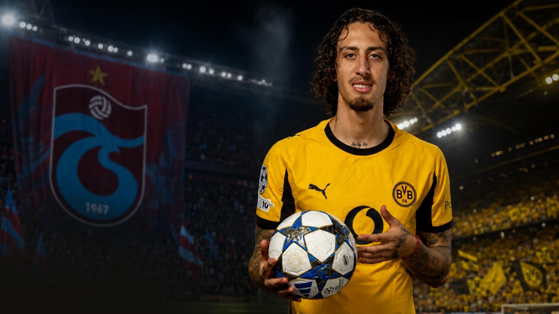 Trabzonspor’un transfer gündemine gelen Borussia Dortmund forması giyen Fábio Silva